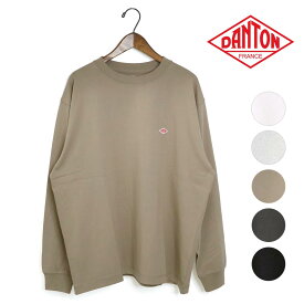 *メンズ DANTON ダントン クルーネック 長袖Tシャツ 品番：DT-C0200TCB