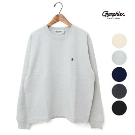 メンズ レディース Gymphlex ジムフレックス ヘビーウエイトジャージクルーネック 長袖Tシャツ 品番：GY-C0389HWJ