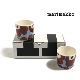 食器/marimekko/マリメッコ/品番：52239472259/Unikko コーヒーカップセット（ハンドルなし）/日本限定【お一人様2点まで】