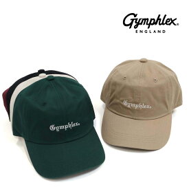 【父の日ギフト】帽子/ユニセックス/Gymphlex/ジムフレックス/チノクロス 6パネルキャップ/品番：GY-H0195TKC