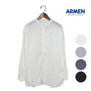 レディース ARMEN アーメン 30s GAUZE OVERDYE UTILITY SHIRT ガーゼ オーバーダイ ユーティリティー シャツ 品番：INAM2501G3D
