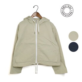 レディース ORCIVAL オーシバル オーチバル Nylon Taffeta Hooded Jacket ナイロン タフタ フード ジャケット OR-A0687ONB