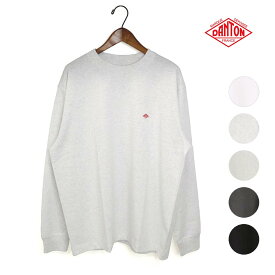 *メンズ DANTON ダントン クルーネック 長袖Tシャツ 品番：DT-C0200TCB