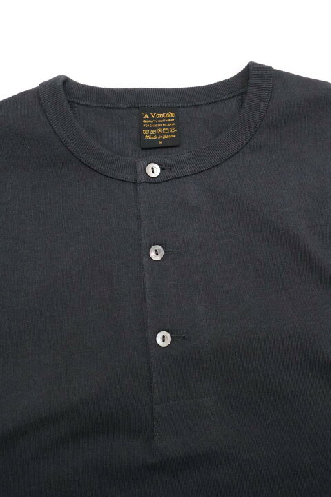 楽天市場】メンズ A VONTADE ア ボンタージ ヘンリーネックTシャツ 