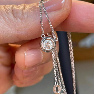 lbNX fB[X ꗱCZ_CiL[rbNWRjAj 0.45ct  Vv d˕t Vo[925 14kR[eBO S[h ޏ     zCgf[̂Ԃ lC