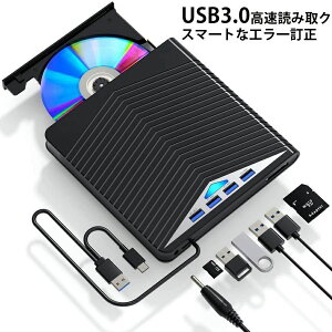 �h���C�u �O�t�� �O�t���h���C�u USB3.0/Type-C�|�[�g�t�� �O�t���h���C�u DVD�h���C�u �O�t��BD/DVD/CD/�v���[���[ �y�� ���^ CD/DVD�ǎ�ECD�������݃h���C�u Windows XP/7/8/10 MacOS�Ή�
