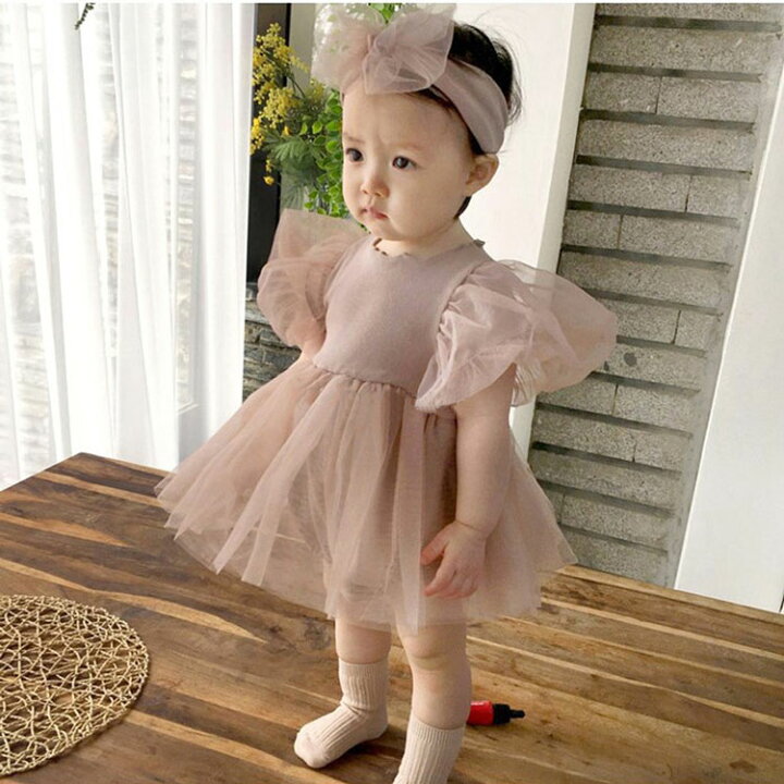 最新入荷 女の子の服 新生児の秋かわいいドレス Ldc La