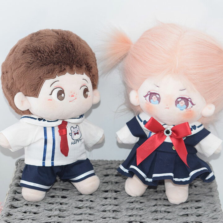 楽天市場】ぬいぐるみ用服 10/20cm 綿人形の服 女の子 男の子 