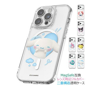 Sanrio Characters Heart Pop Clear Lens Guard Magnetic �P�[�X MagSafe�݊� iPhone 17e Air 17 Pro Max 16e 16 Plus 15 14 13 mini
