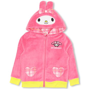9/13NEWサンリオ_なりきりジップパーカー/キティ/マイメロ-ベビーキッズベビードールBABYDOLL/HELLOKITTY-9778K_fw