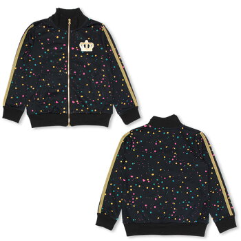 10/29NEW親子お揃い総柄ラインジャケット1547KベビードールBABYDOLL子供服ベビーキッズ男の子女の子リンクコーデ親子ペアペアリンクおやこーでセットアップ