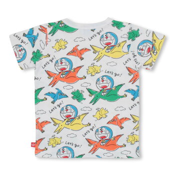 4/6NEWドラえもん恐竜総柄Tシャツ4101KベビードールBABYDOLL子供服ベビーキッズ男の子女の子