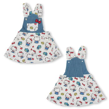 8/3NEWサンリオデニムジャンパースカート4421KベビードールBABYDOLL子供服ベビーキッズ男の子女の子