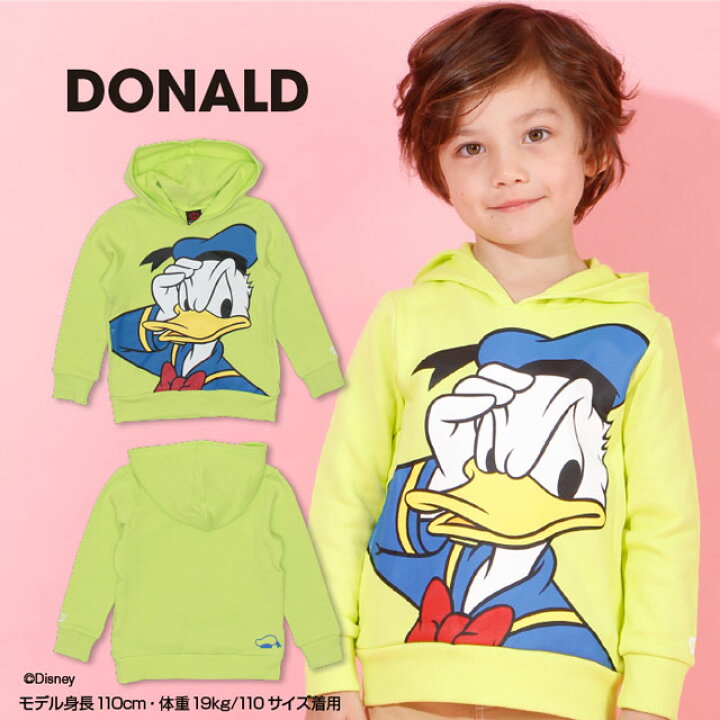 楽天市場 S50 親子お揃い ディズニー Bigフェイス パーカー 4569k ベビードール Babydoll 子供服 ベビー キッズ 男の子 女の子 Disney Collection Babydoll