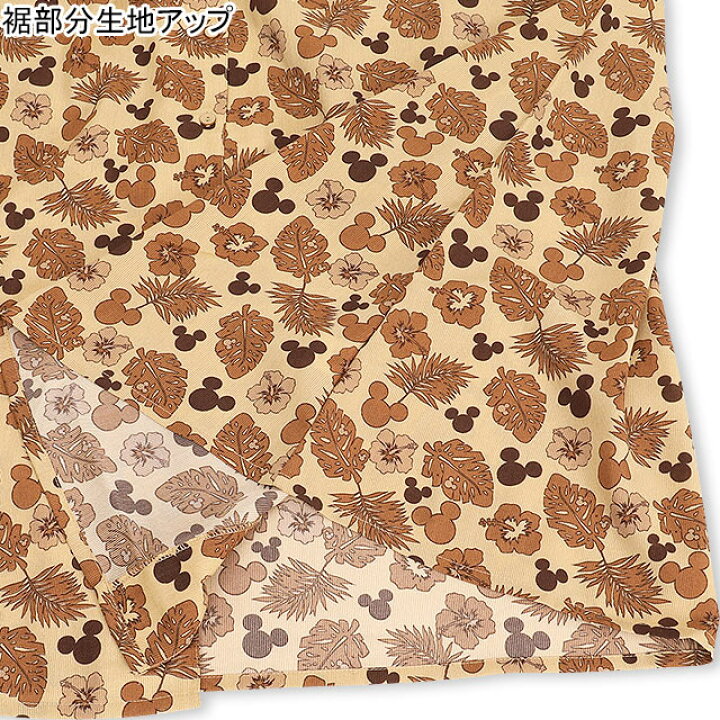 楽天市場 2 14一部再販 親子お揃い ディズニー リゾート柄 ドライ ワンピース 5116a ベビードール Babydoll 子供服 大人 レディース Disney Collection Babydoll