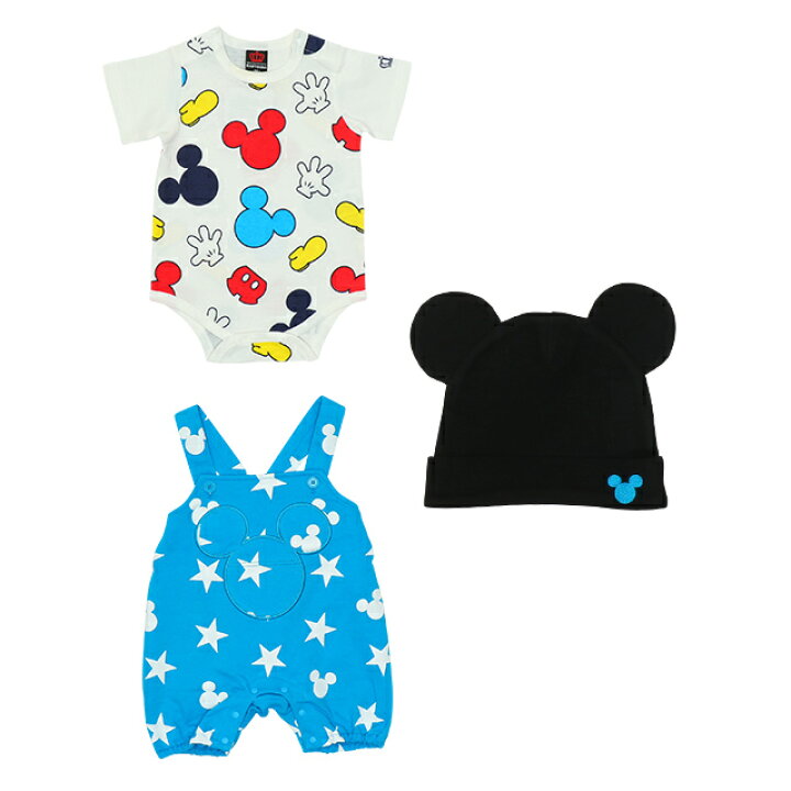 楽天市場 ギフトbox付き ディズニー ギフトセット 4856b Dy ベビードール Babydoll 子供服 ベビー 男の子 女の子 Disney Collection Babydoll