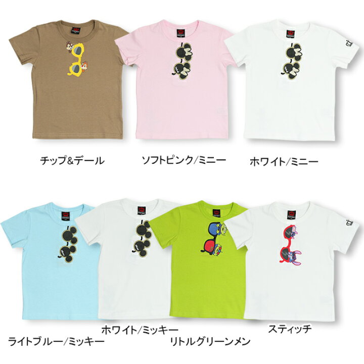 楽天市場 S50 親子お揃い ディズニー サングラス Tシャツ 5332k ベビードール Babydoll 子供服 ベビー キッズ 男の子 女の子 Disney Collection Babydoll