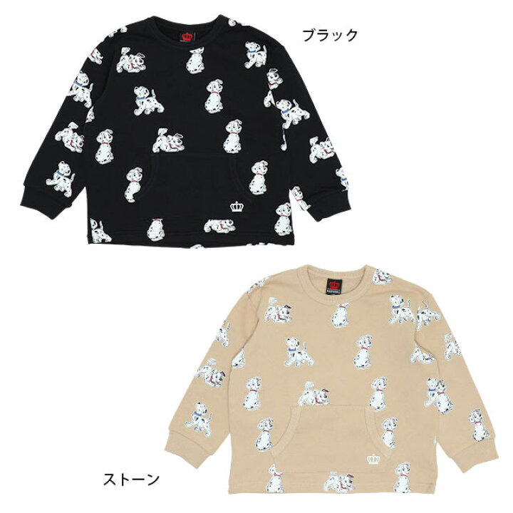 楽天市場 S30 ディズニー キャラクター総柄 トレーナー 5466k ベビードール Babydoll 子供服 ベビー キッズ 男の子 女の子 Disney Collection Babydoll