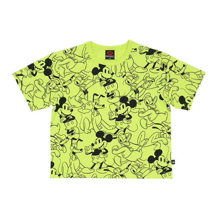 注目ショップ Tシャツ Tシャツ 一部店舗 通販限定 親子お揃い ディズニー 総柄tシャツ 6468k Recomenda Co