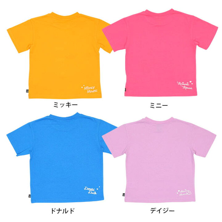楽天市場 6 22 時 S サマー 親子お揃い ディズニー レンチキュラーtシャツ 6539k ベビードール Babydoll 子供服 ベビー キッズ 男の子 女の子 Disney Collection Babydoll