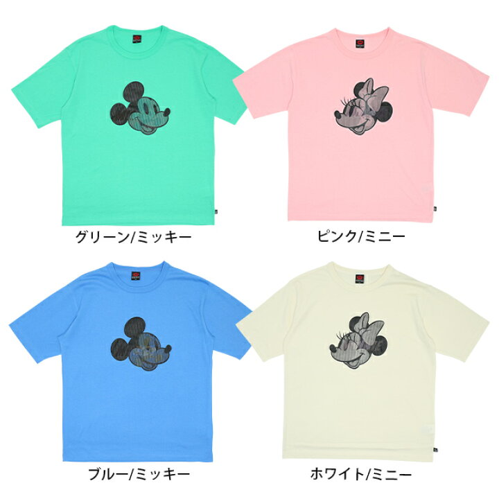 楽天市場 S40 サマー 親子お揃い Plb ディズニー 立体プリント Tシャツ 6540a ベビードール Babydoll 子供服 大人 ユニセックス 男女兼用 レディース メンズ Babydoll