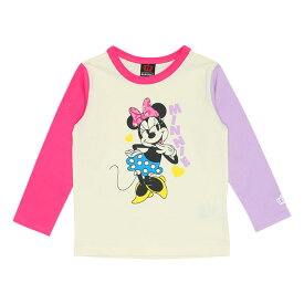 【S40】 ディズニー クレイジー 切替 ロングTシャツ 7921K ベビードール BABYDOLL 子供服 ベビー キッズ 男の子 女の子 DISNEY★Collection