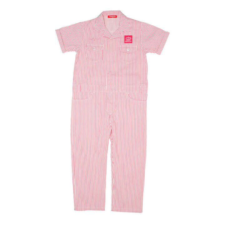 楽天市場】3/11 13:59まで 【50％OFF SALE】 ストライプ つなぎ 9215K 