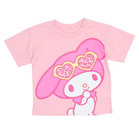 ＼最大1000円OFFクーポン配布中／5/10NEW 親子お揃い サンリオ サングラス Tシャツ 9578K ベビードール BABYDOLL 子供服 ベビー キッズ 男の子 女の子 ハローキティ クロミ マイメロディ シナモロール グッズ コラボ