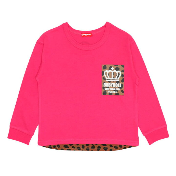 楽天市場】2/25 13:59まで 【50％OFF SALE】 ヒョウ柄レイヤード ロンT 