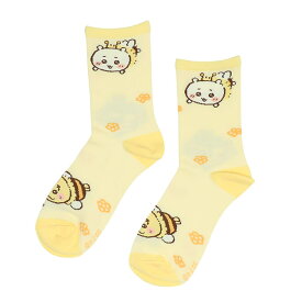 7/2NEW ちいかわ クルーソックス 1239 公式 グッズ 雑貨 靴下 ハチワレ うさぎ モモンガ 子ども 子供 キッズ 大人 レディース 22cm 23cm 24cm ベビードール BABYDOLL ギフト プレゼント