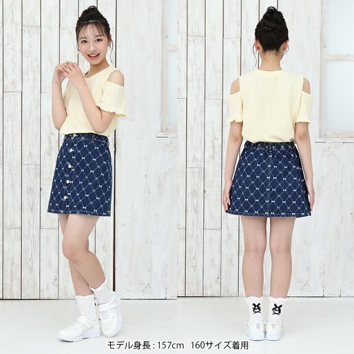 楽天市場】【40％OFF SALE】 モノグラム総柄 デニムスカート 9554K  