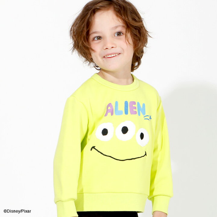 楽天市場 S50 親子お揃い ディズニー Bigフェイス トレーナー 4591k ベビードール Babydoll 子供服ベビー キッズ 男の子 女の子 Disney Collection Babydoll