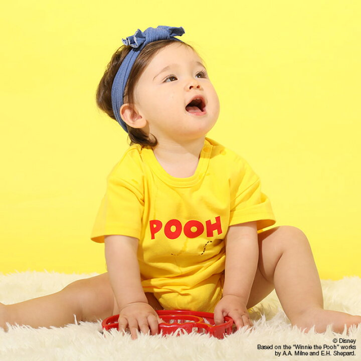 楽天市場 8 10 S50 ディズニー ぽってり ロンパース 4938b ベビードール Babydoll 子供服 ベビー 男の子 女の子 Disney Collection Babydoll