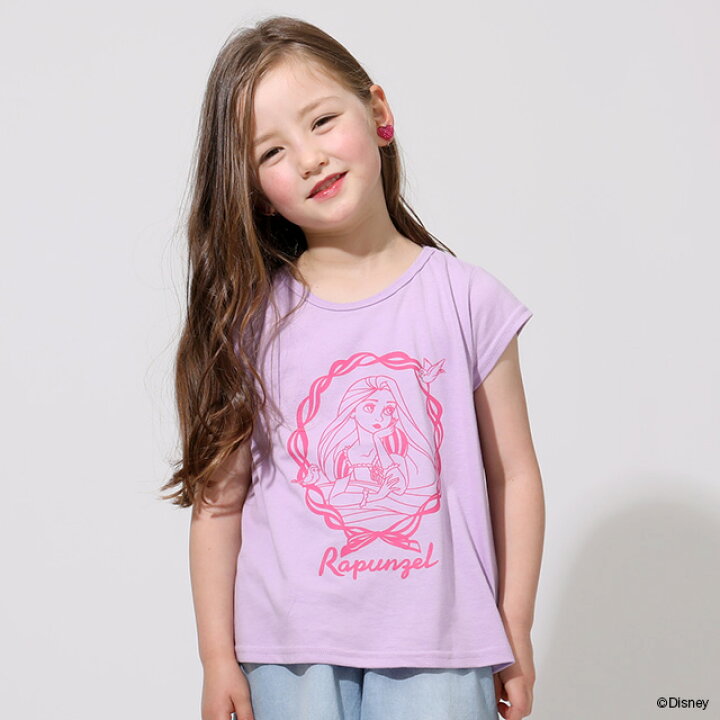11 24一部再販 ディズニー ガールズ キャラクター Tシャツ 5063k ベビードール Babydoll 子供服 ベビー キッズ 男の子 女の子 Disney Collection ハッピープライス プリンセス ミニー デイジー Babydoll ディズニー ガールズ オンワード イアン ハート アポス S
