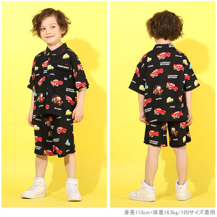 楽天市場 ディズニー キャラクター 総柄レーヨン ハーフパンツ 5137k トップス別売 ベビードール Babydoll 子供服 ベビー キッズ 男の子 女の子 Disney Collection Babydoll