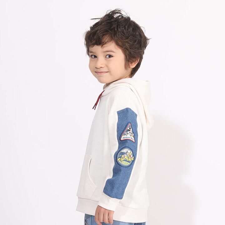 楽天市場 S50 ディズニー デニム 切替 パーカー 5872k ボトム別売 ベビードール Babydoll 子供服 ベビー キッズ 男の子 女の子 Disney Collection Babydoll