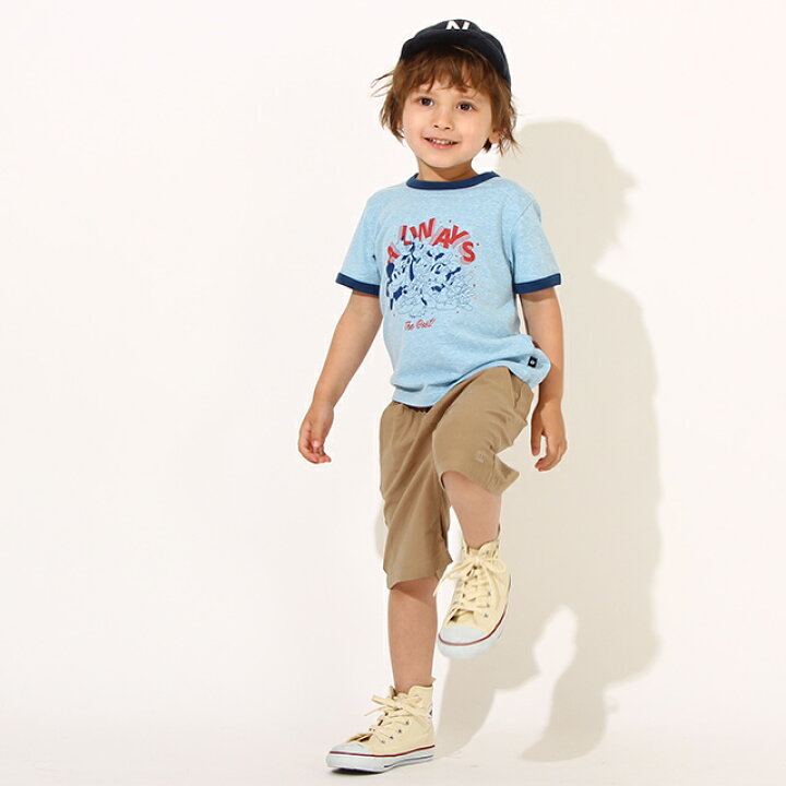 楽天市場 S サマー ディズニー レトロプリント リンガー Tシャツ 6549k ベビードール Babydoll 子供服 ベビー キッズ 男の子 女の子 Disney Collection Babydoll