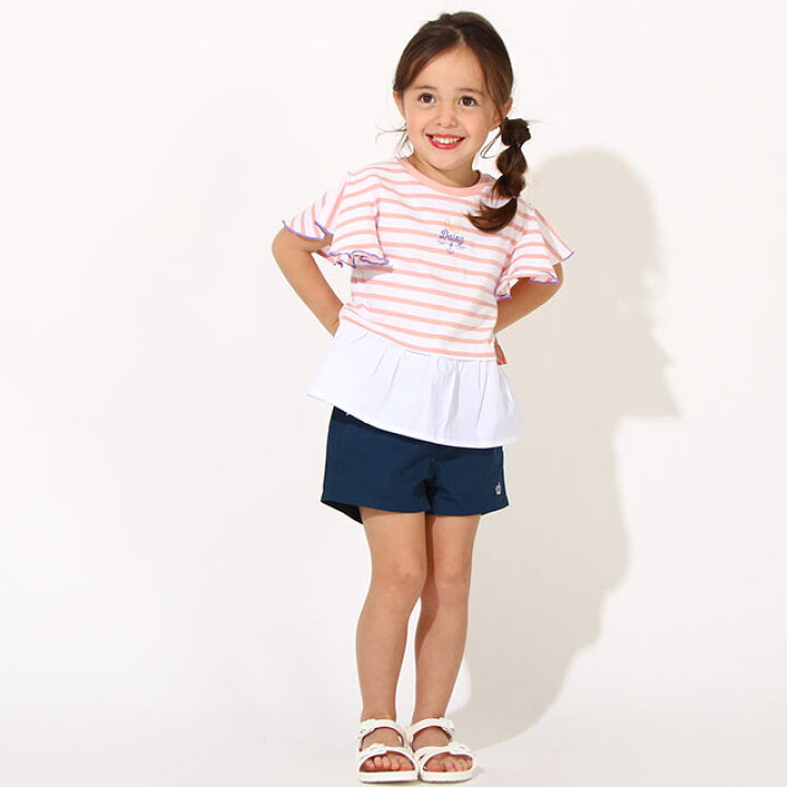 楽天市場 S50 サマー ディズニー フリル袖 チュニック6654k ベビードール Babydoll 子供服 ベビー キッズ 女の子 Disney Collection Babydoll