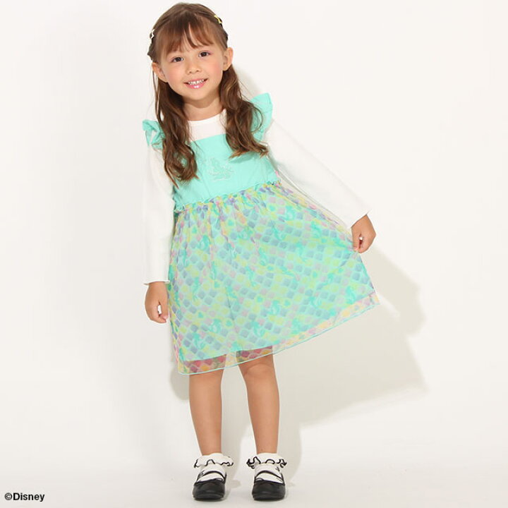 楽天市場 New ディズニー プリンセス ドッキング ワンピース 7029k ベビードール Babydoll 子供服 ベビー キッズ 女の子 Disney Collection Vip Babydoll