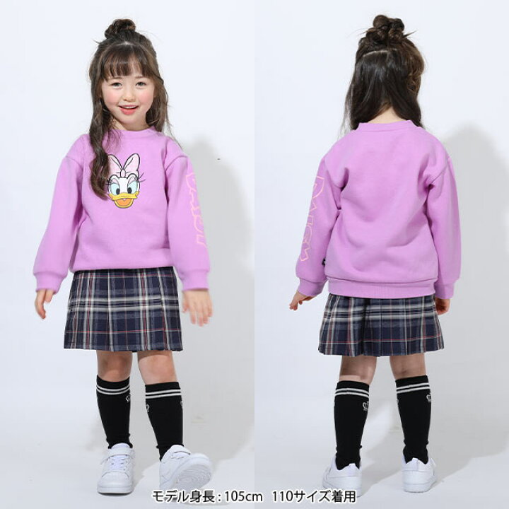 楽天市場 10 5new ディズニー 千鳥貼付け トレーナー 7340k ベビードール Babydoll 子供服 ベビー キッズ 男の子 女の子 Disney Collection Babydoll