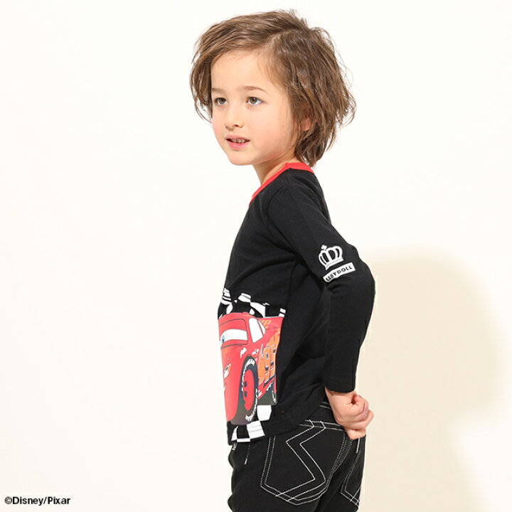 楽天市場】【S50】 ディズニー カーズ 配色 ロンT 7857K ベビードール  