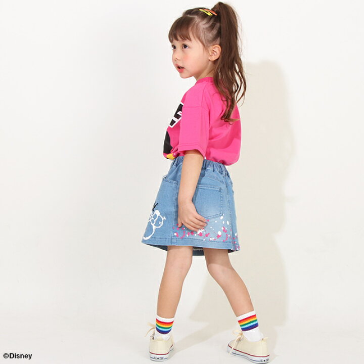 楽天市場】3/11 13:59まで 【S50】 ディズニー デニム スカート 8379K  