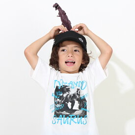 【アウトレットSALE】 恐竜 転写 Tシャツ 8404K ベビードール BABYDOLL 子供服 ベビーサイズ キッズ 男の子 女の子