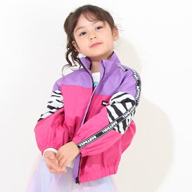 2/8一部再販 【30％OFF ウィンターSALE】 ロゴテープ ウィンドブレーカー 8614K 撥水 防風 ベビードール BABYDOLL 子供服 ベビー キッズ 女の子