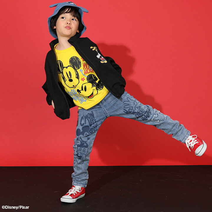 楽天市場】NEW ディズニー デニム ロングパンツ 9204K ベビードール  