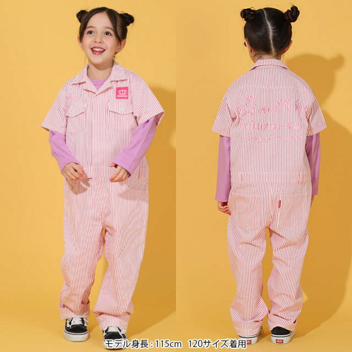 楽天市場】【40％OFF サマーSALE】 ストライプ つなぎ 9215K ベビー 