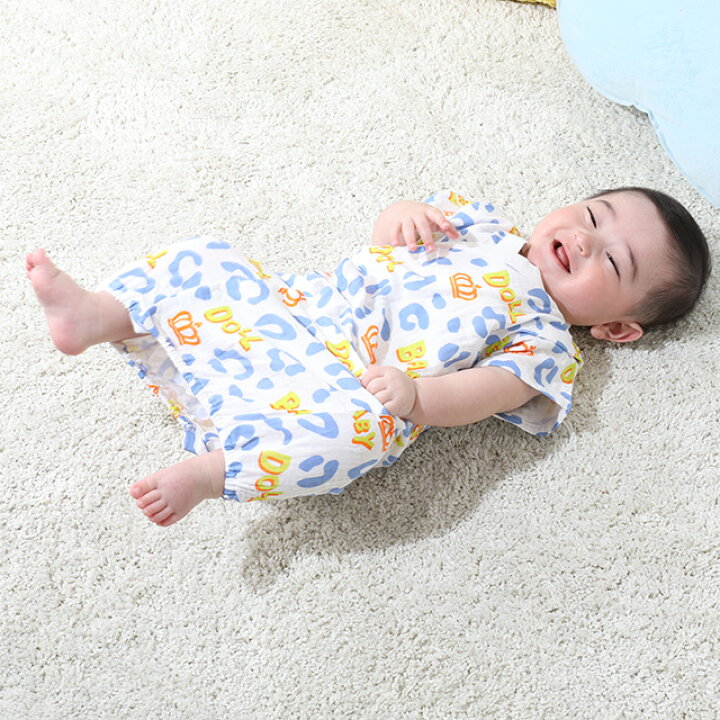 楽天市場】【30％OFF SALE】 ヒョウ柄 甚平 2WAYオール 9299B 綿100 