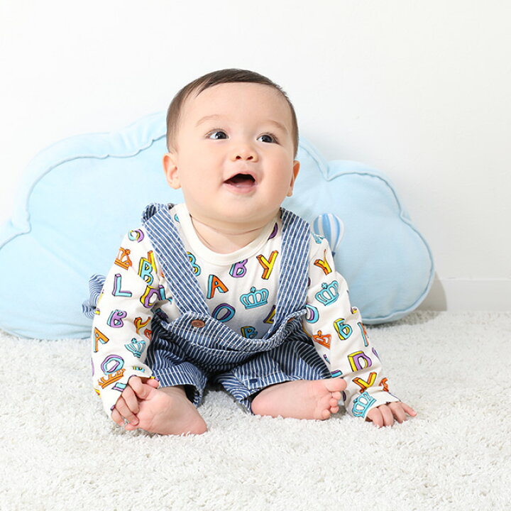 楽天市場】NEW BABY サロペット 9630B 綿100% ベビードール BABYDOLL  