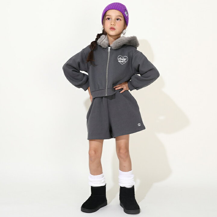 楽天市場】【20％OFF SALE】 ファー付 パーカー ショートパンツ  