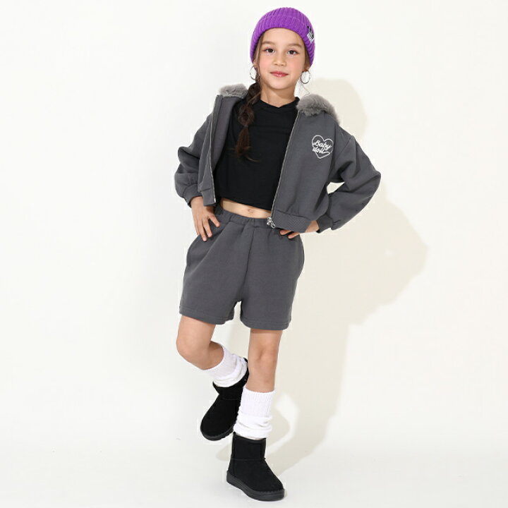 楽天市場】【20％OFF SALE】 ファー付 パーカー ショートパンツ  